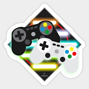 A - VIDEO GAME CONTROL FOR PLAYER Sticker